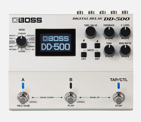 【BOSS】DD-500のレビューや仕様【DigitalDelay】