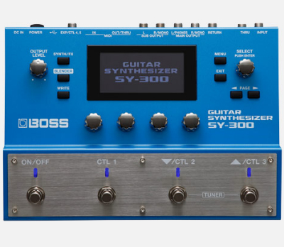 【BOSS】SY-300のレビューや仕様【GuitarSynthesizer】