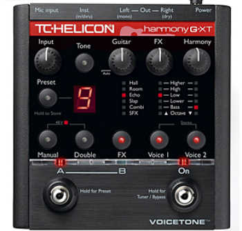 【TC HELICON】VoiceTone Harmony-G XTのレビューや仕様