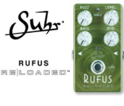 【サウンドハウス】SUHRのFUZZペダル「Rufus Reloaded Pedal」取り扱い開始！